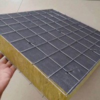 鋼網(wǎng)巖棉復(fù)合板，插絲巖棉復(fù)合板廠家