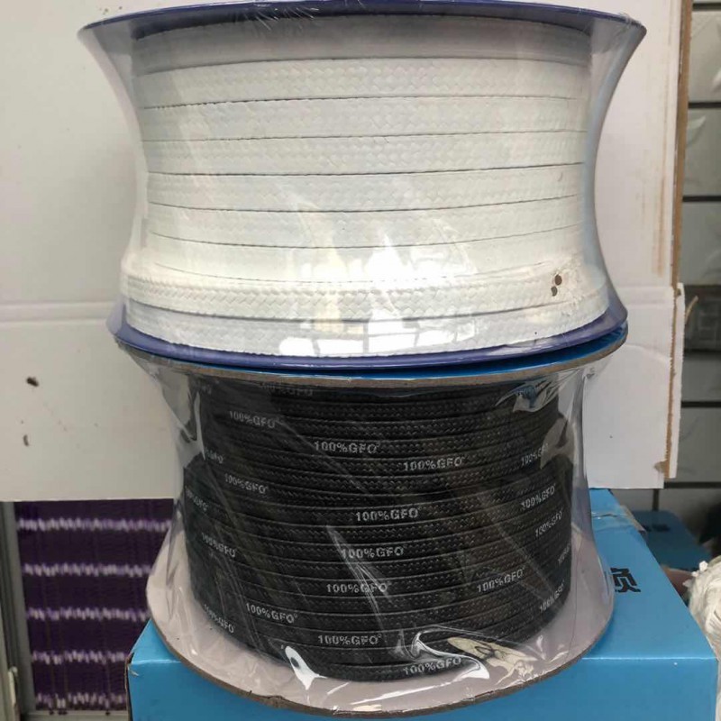 黑白四氟盤根，鎳絲石墨盤根廠家