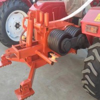 電纜施工設(shè)備 加裝液壓尾架 雙卷筒拖拉機(jī)絞磨
