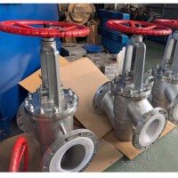 法蘭襯氟截止閥 J41F法蘭襯氟截止閥